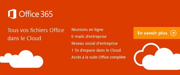 Tous vos fichiers Office dans le Cloud